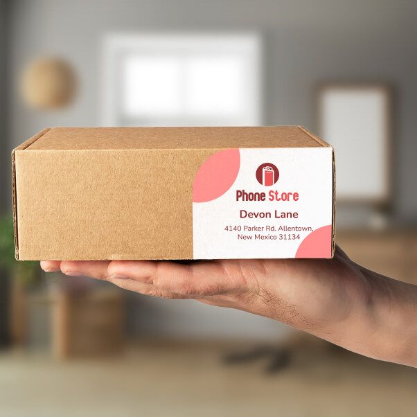 Custom Printed Mailing Labels 400 Personalized Return Address Labels - 1/2" X 1 3/4", Custom Text &amp; Font Address Labels Free Shipping